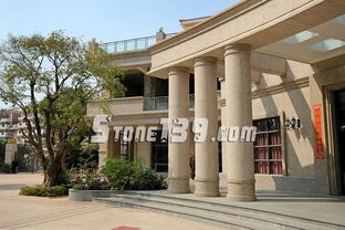 金黄色花岗岩外墙装饰工程欣赏 奢华质感与经久耐用的完美结合